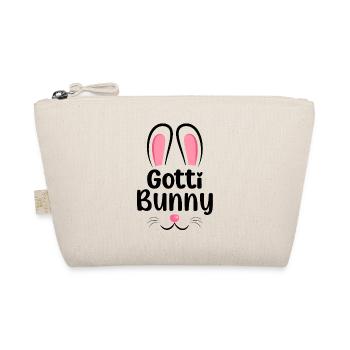 Gotti Bunny Beschts Gotti Taufpatin Schweiz Taufe - Bio-Täschchen - Natur - Vorne