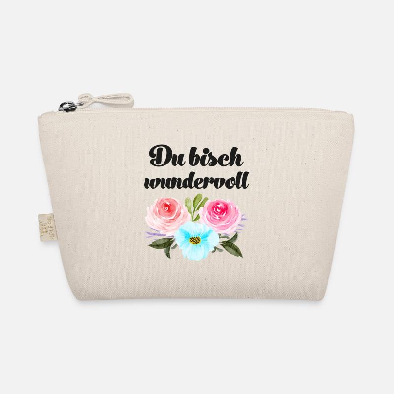 Du bisch wundervoll Schweizerdeutsch Sprüche Bio-Täschchen