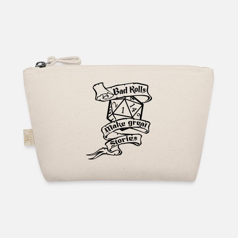RPG GAME Bad Rolls Organic Pouch