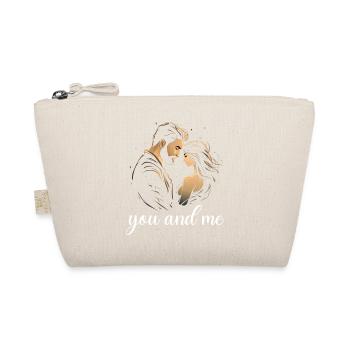 you and me in LOVE - Bio-Täschchen - Natur - Vorne