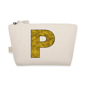 Lettre P Or - Trousse biologique - nature - Devant