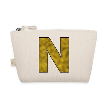 Lettre N Or - Trousse biologique - nature - Devant