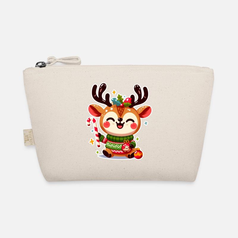 Joyeux Noël Renne Trousse biologique