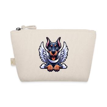 Doberman avec des ailes d’ange - un céleste - Trousse biologique - nature - Devant