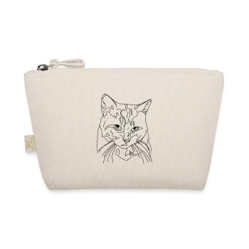 Katze - Bio-Täschchen - Natur - Vorne