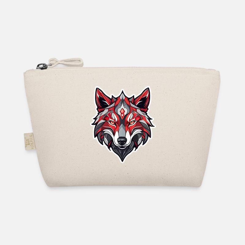 Wolf Tattoo Organic Pouch