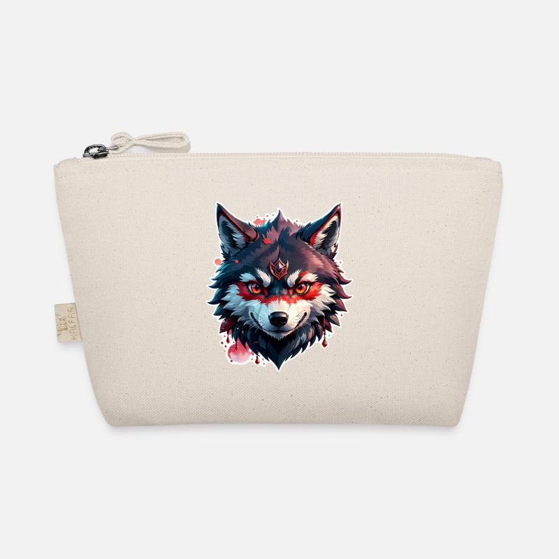 Wolf Tattoo Organic Pouch
