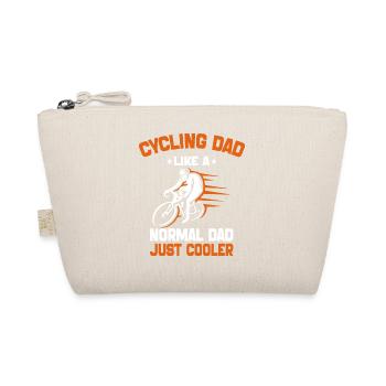 Cucling Dad Like A Normal Dad Just Cooler - Organic Pouch - nature - Front