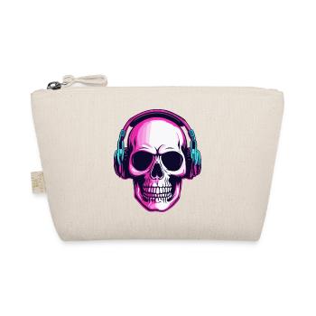 Casque / Audio / Musique / Skull / Cool - Trousse biologique - nature - Devant