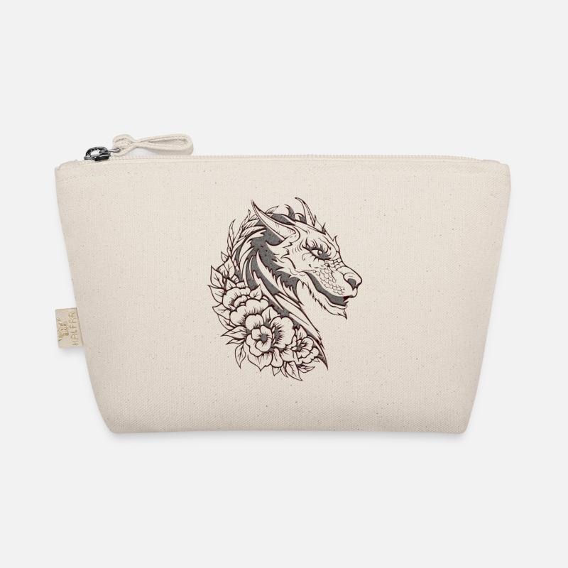 Fantasy Dragon Anime Dragon Head Reptile mythique Trousse biologique