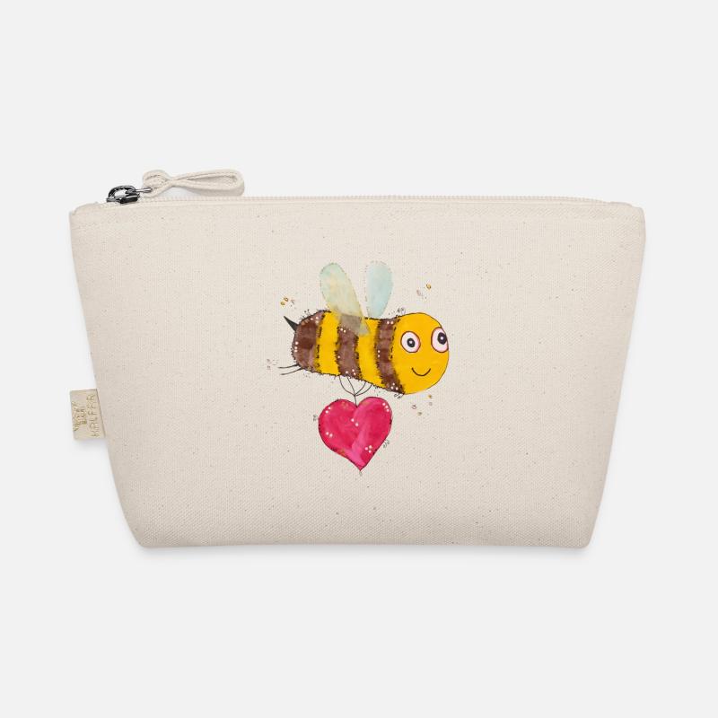 Bee with heart Organic Pouch