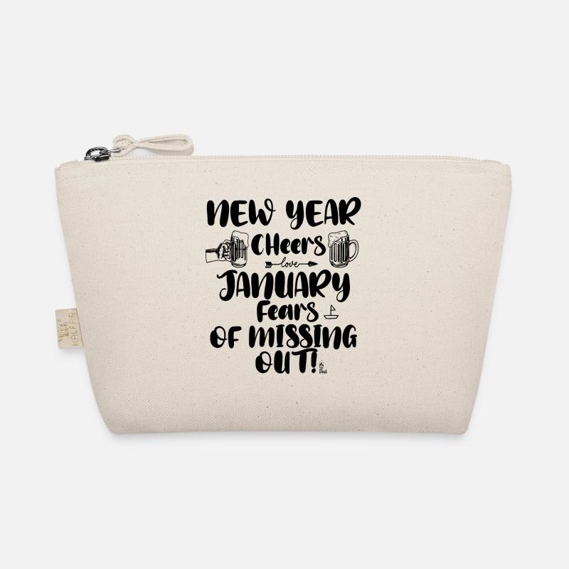 Neujahrsjubel, Januar-Ängste (vor dem Verpassen) Bio-Täschchen