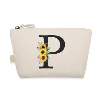 P Monogramme Tournesols - Trousse biologique - nature - Devant