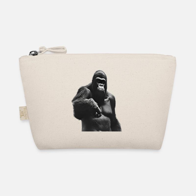 König des Dschungels - Gorilla Bio-Täschchen