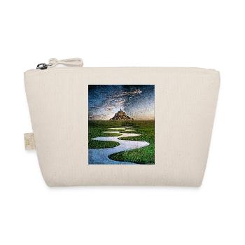 Mont Saint Michel Abbey, France - Organic Pouch - nature - Front