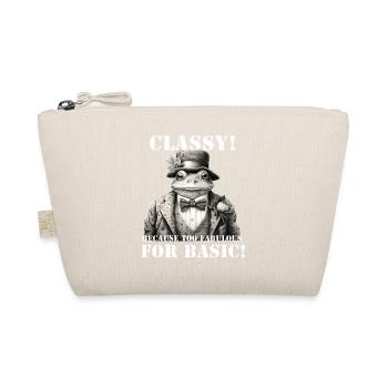 Vintage Frog - Organic Pouch - nature - Front