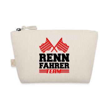 rennfahrer team02 - Bio-Täschchen - Natur - Vorne