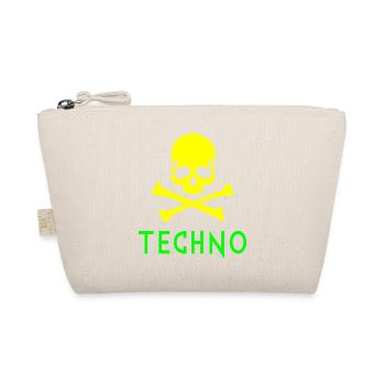 Techno-Knochen - Bio-Täschchen - Natur - Vorne