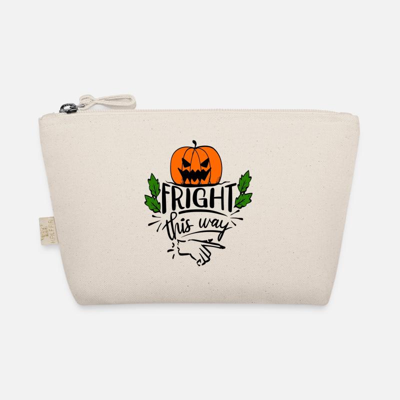 Hier entlang: Halloween Bio-Täschchen