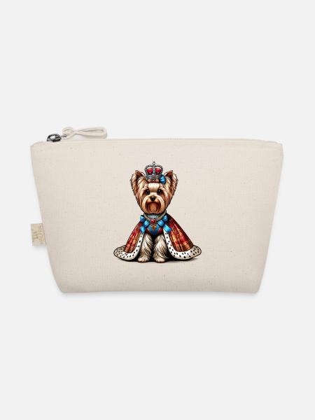 Yorkshire Terrier Prinzessin - Bio-Täschchen - Natur