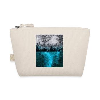 Tranquil Forest at Night - Organic Pouch - nature - Front