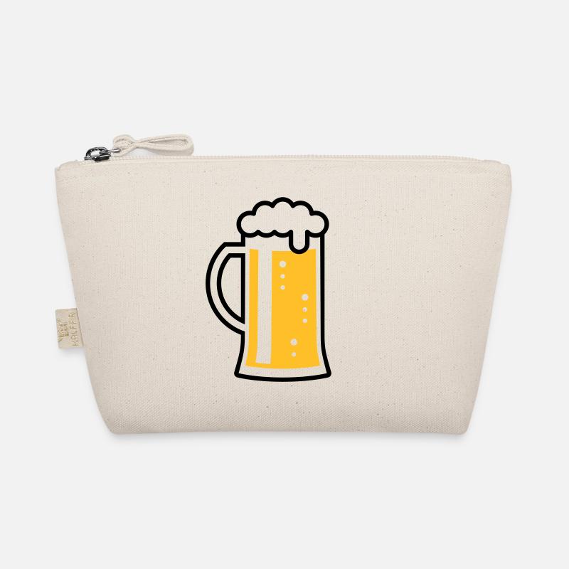 Maßkrug (Bier / Bierseidel / Bierglas / L / 2C) Bio-Täschchen