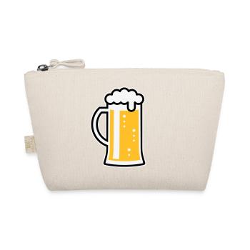 German Beer Stein (Beer Glass / Tankard / L / 3C) - Organic Pouch - nature - Front