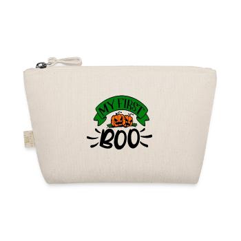 My first Boo - Halloween - Organic Pouch - nature - Front