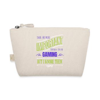 Cool fête des pères chemise jeu vidéo cadeau idée - Trousse biologique - nature - Devant