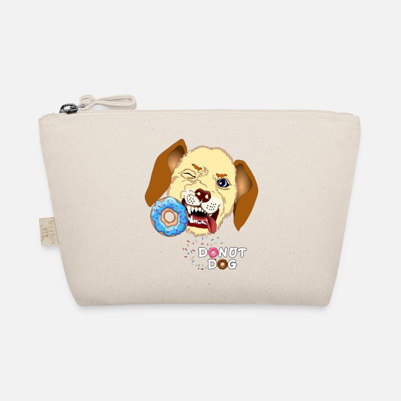 Hund beißt Donut Bio-Täschchen