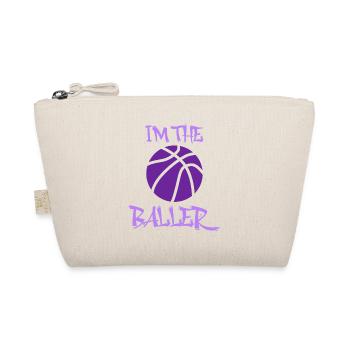 I'm the Baller - Bio-Täschchen - Natur - Vorne
