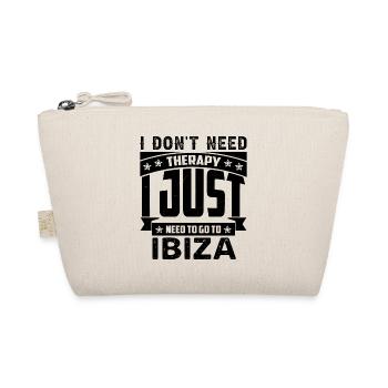 I don't need therapy, I just need to go to Ibiza - Organic Pouch - nature - Front