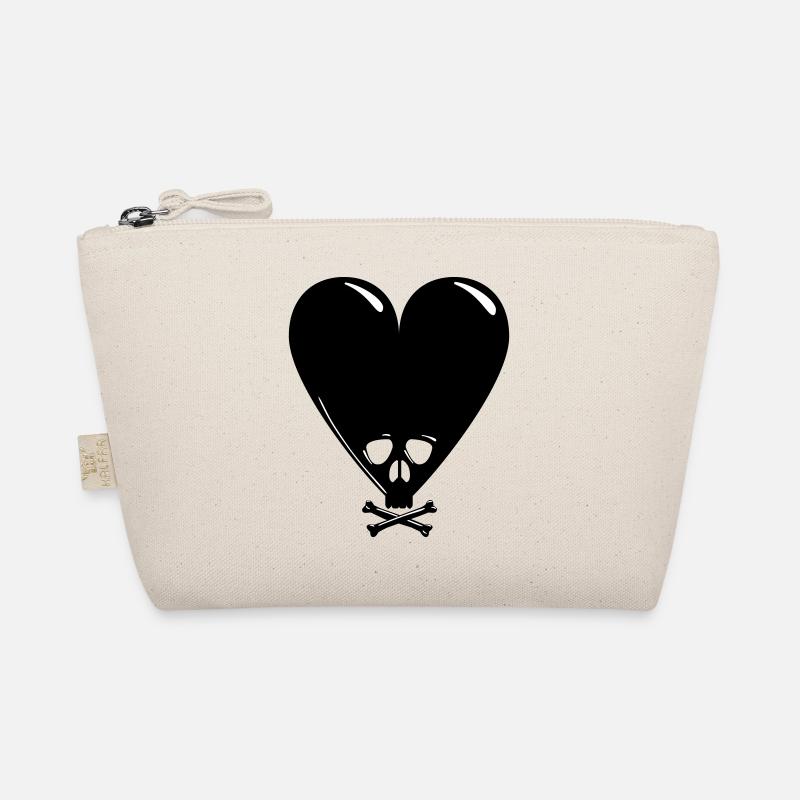 Black Valentine Organic Pouch