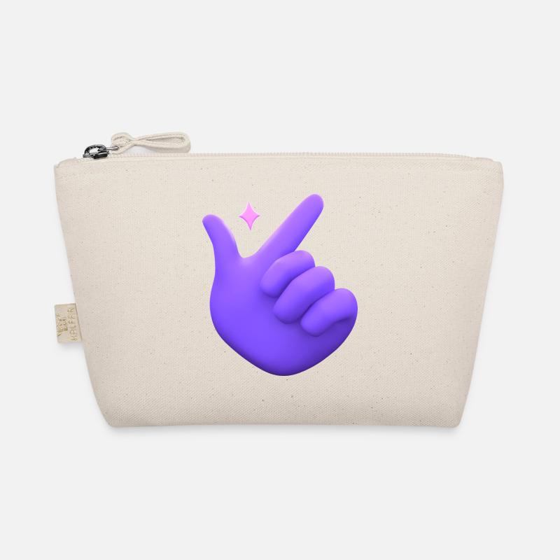 3D-Handschnippen mit den Fingern Bio-Täschchen