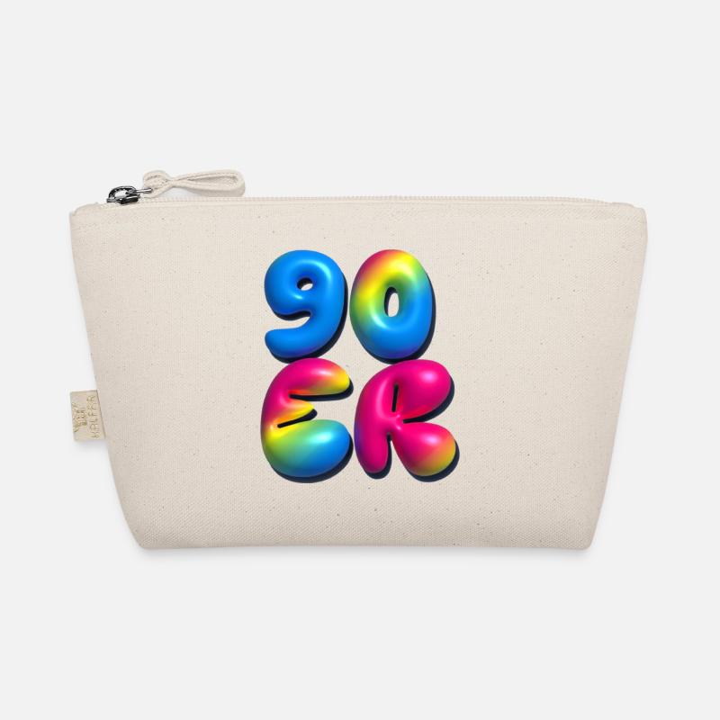 des années 90, rétro, ballons, 3d, 90s, coloré Trousse biologique