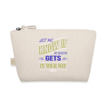 quote joke volleyball sport love churrascada - Bio-Täschchen - Natur - Vorne