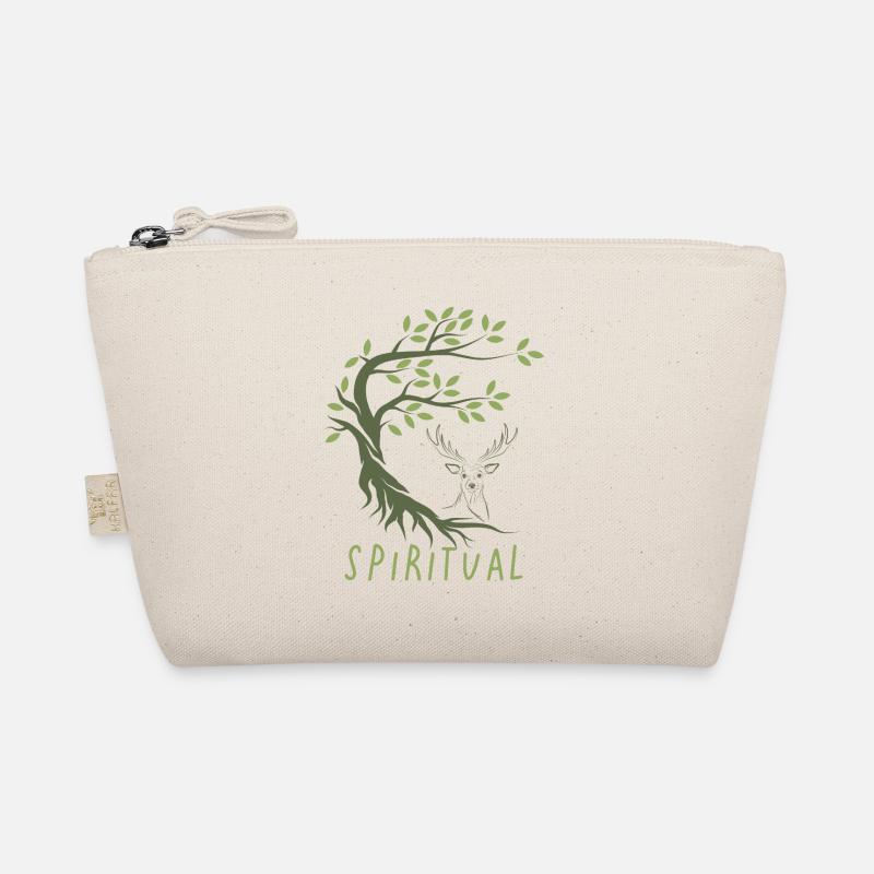 Baum des Lebens Elch Hirsch Bio-Täschchen