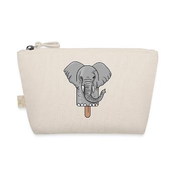 Elephant Head Popsicle - Organic Pouch - nature - Front