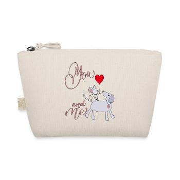 You and Me in Love - Bio-Täschchen - Natur - Vorne