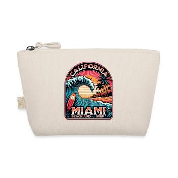Miami Beach and Surf - Bio-Täschchen - Natur - Vorne