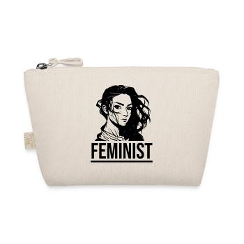 FEMINIST - Bio-Täschchen - Natur - Vorne