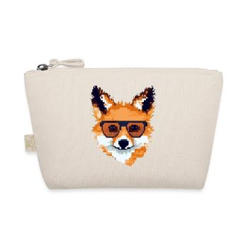 Pixolo der Fuchs - Bio-Täschchen - Natur - Vorne