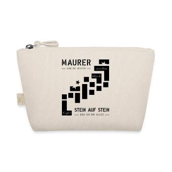 Maurer Hochbau Steinmetz - Organic Pouch - nature - Front