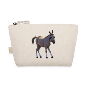 Seppel - little stubborn donkey - Organic Pouch - nature - Front