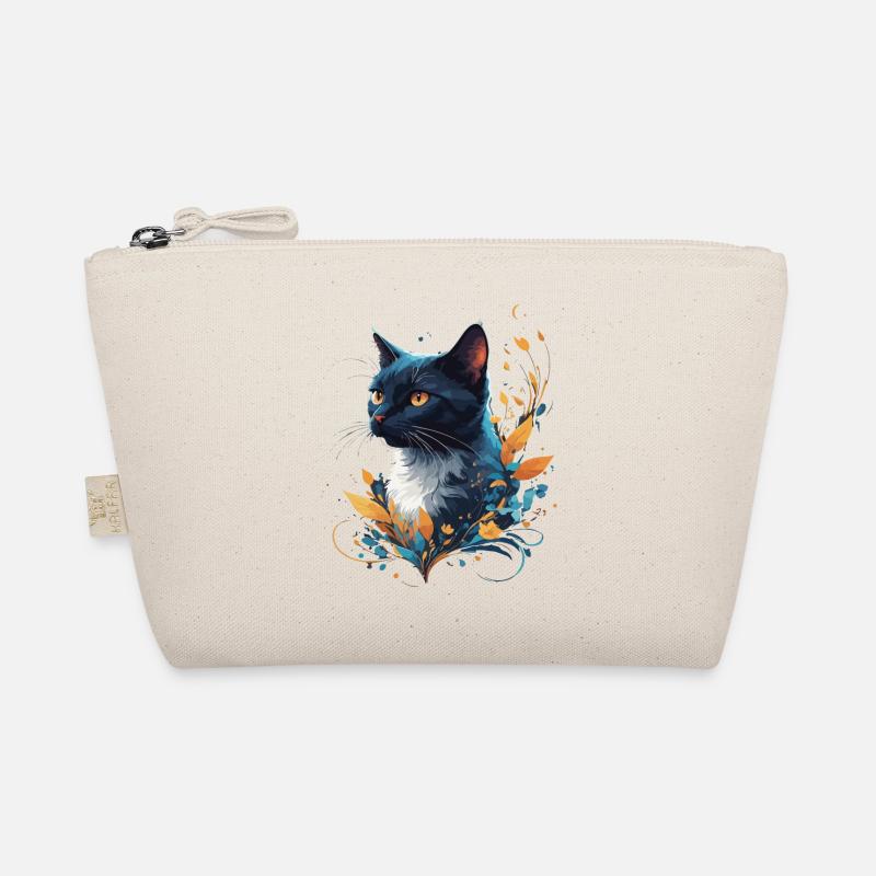 Colorful Cat Organic Pouch