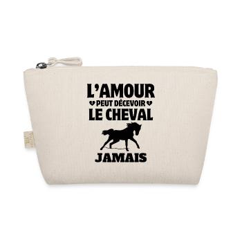 cheval, fan de cheval, cavalier - Trousse biologique - nature - Devant