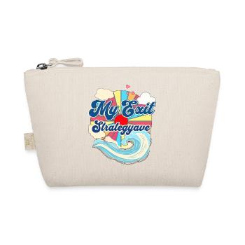 Beach Waves Relaxing Vacation Sunset Summer - Bio-Täschchen - Natur - Vorne