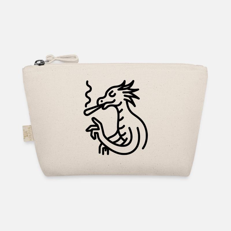 Smkoing-Drache Bio-Täschchen