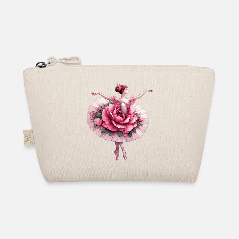 Ballet dancer with tutu Organic Pouch