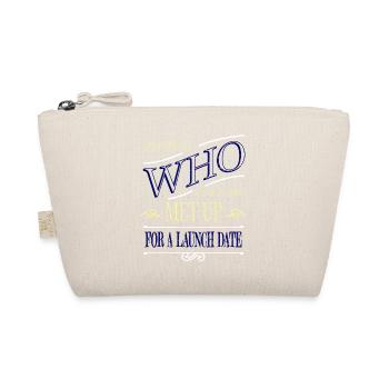 Weightless Space Ship Celestial Statement Gift - Organic Pouch - nature - Front